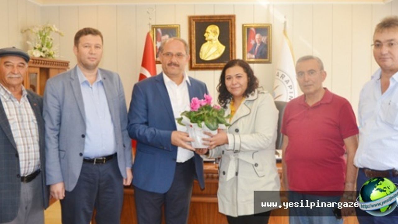 Başkan Yaka’ ya THK’dan Teşekkür Ziyareti