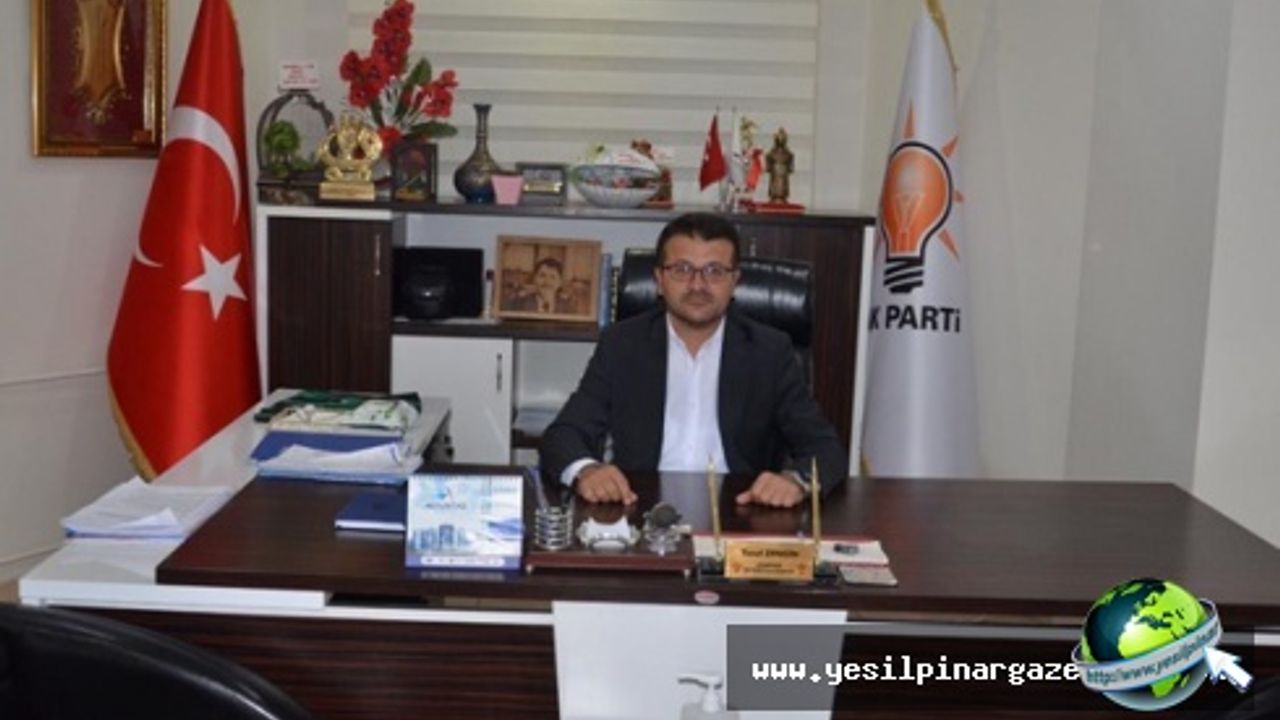 AK Parti Karapınar İlçe Başkanı Yusuf Zengin’den Basın Açıklaması