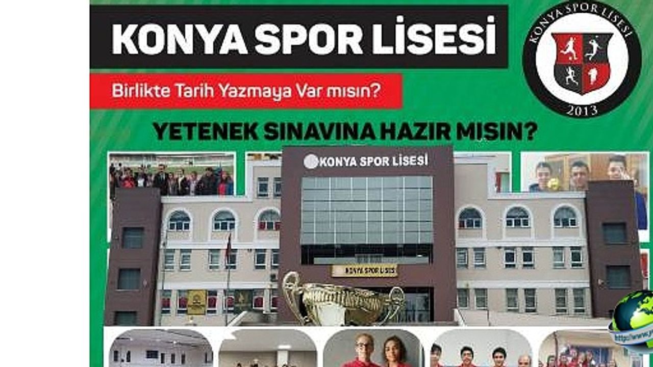 Konya Spor Lisesi, Yetenekli Öğrencilerini Bekliyor