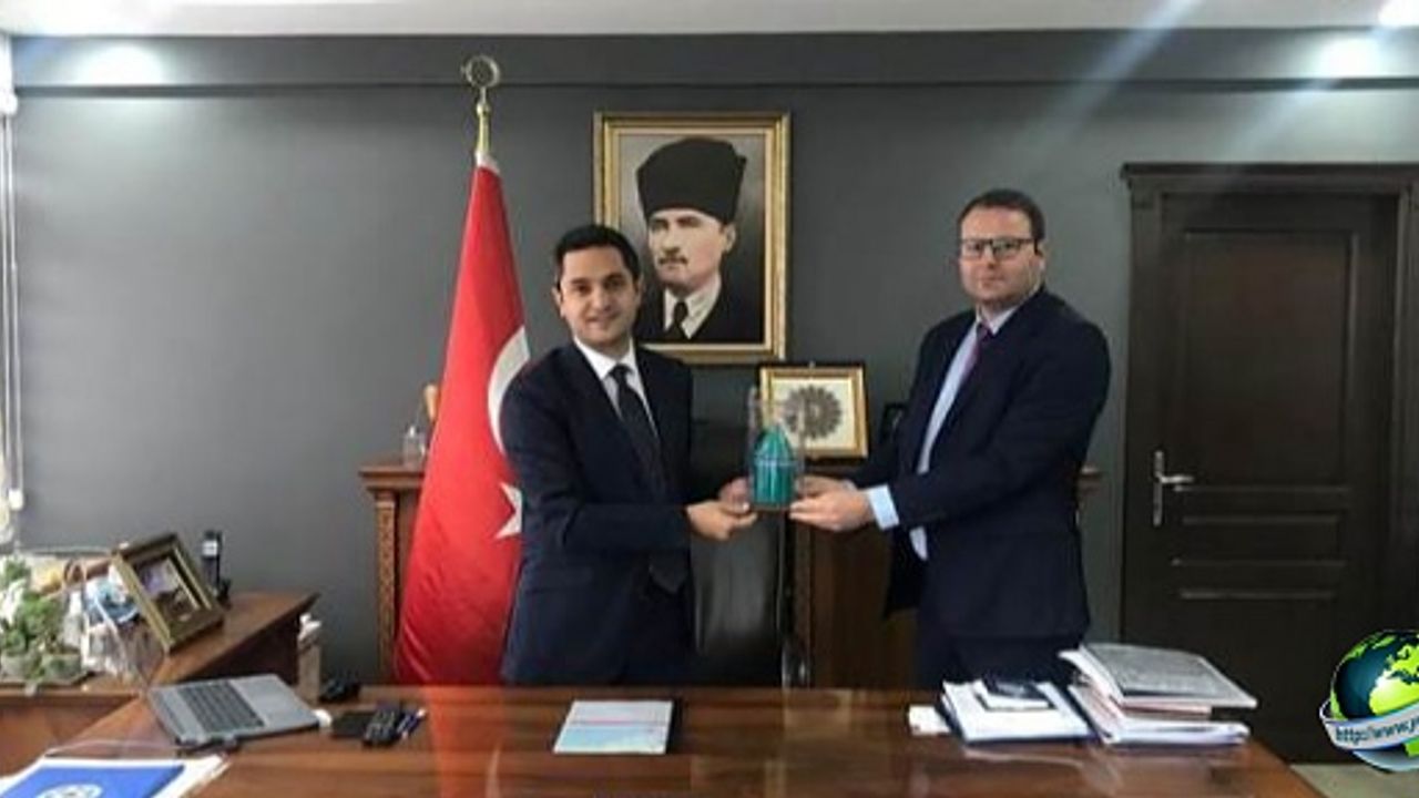 (TKDK) İl Koordinatörü Uysal Kaymakam Murat'ı  ve Başkan Yaka’yı Ziyaret Etti