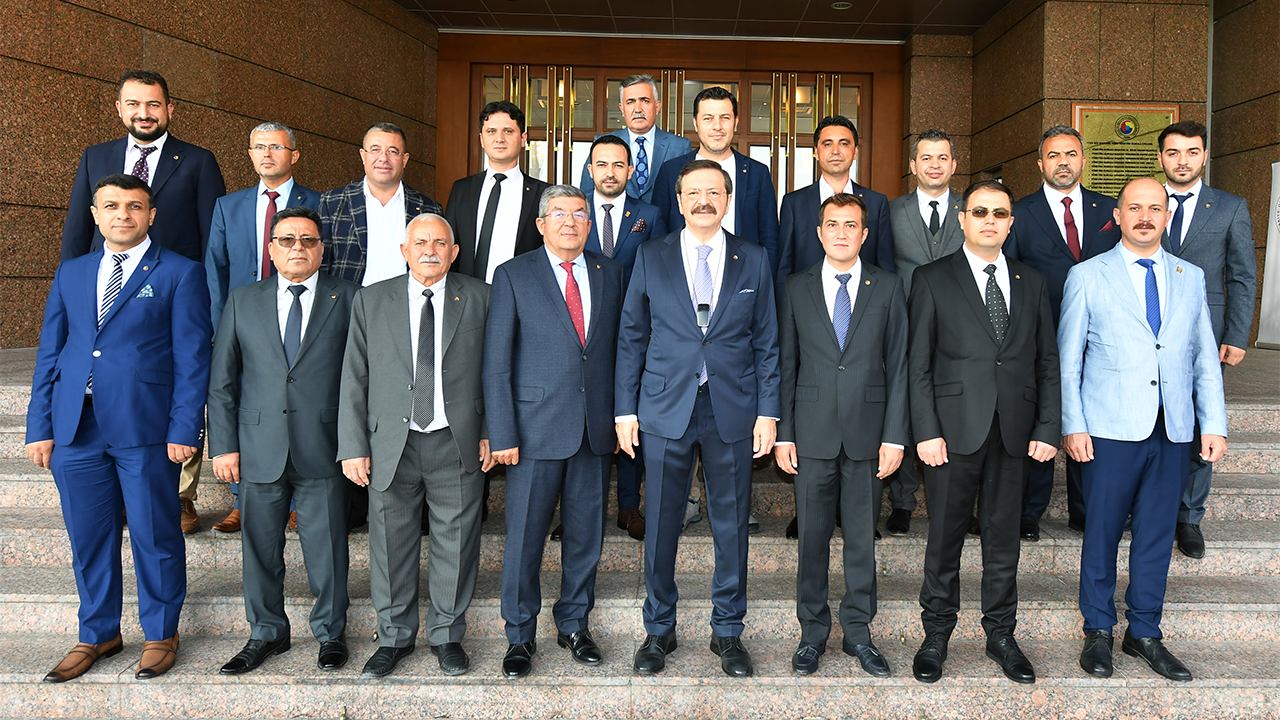KATSO Meclis Üyelerinden TOBB Başkanı Hisarcıklıoğlu’na Ziyaret