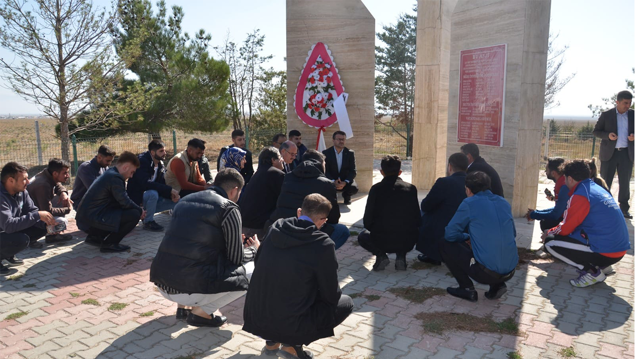 49 Kişinin Yanarak Can Verdiği "Trafik Kurbanları Anıtı" Ziyaret Edildi