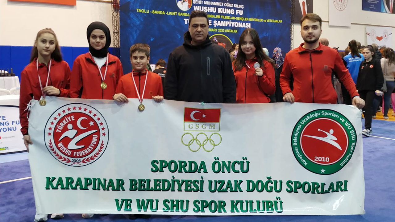 Karapınar Belediye Spor Külubu  Sporcuları 12 Madalya Aldılar