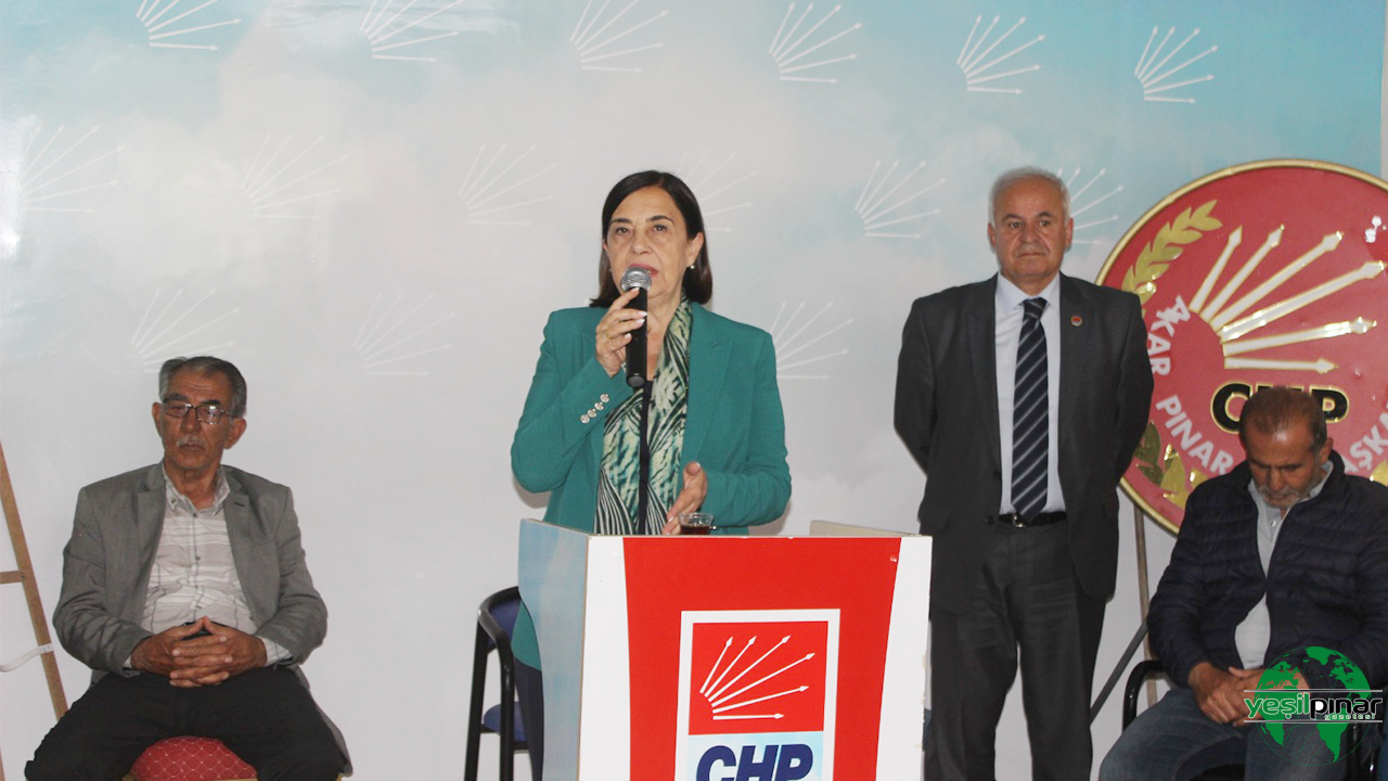 CHP Eskişehir Milletvekili Dr Jale Nur Süllü Karapınar'da Esnaf Ziyaretinde Bulundu