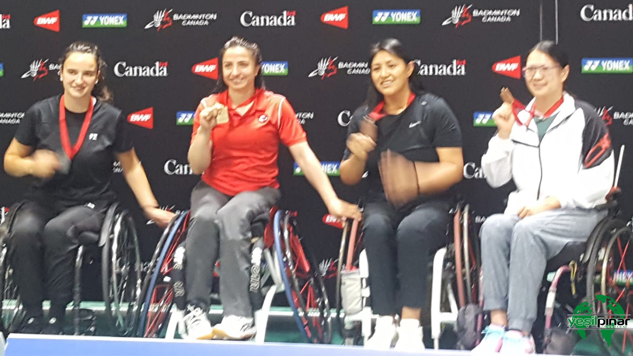 Torku ŞekerSporlu Paralimpik sporcu Emine Seçkin Kanada'da 2 Altın Madalya Kazandı