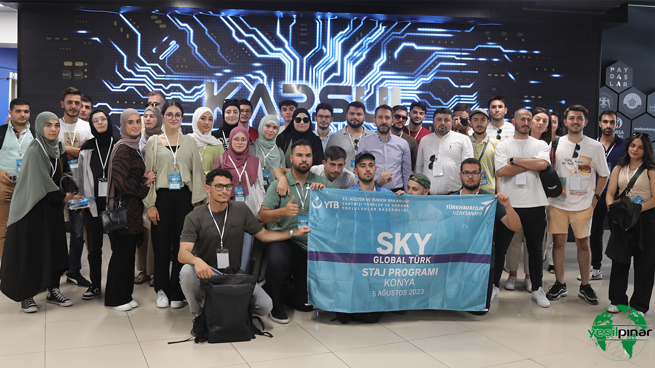 Yurt Dışında Mühendislik Eğitimi Alan Öğrenciler Konya Büyüşehir'in Teknoloji Vizyonunu Yakından Tanıdı