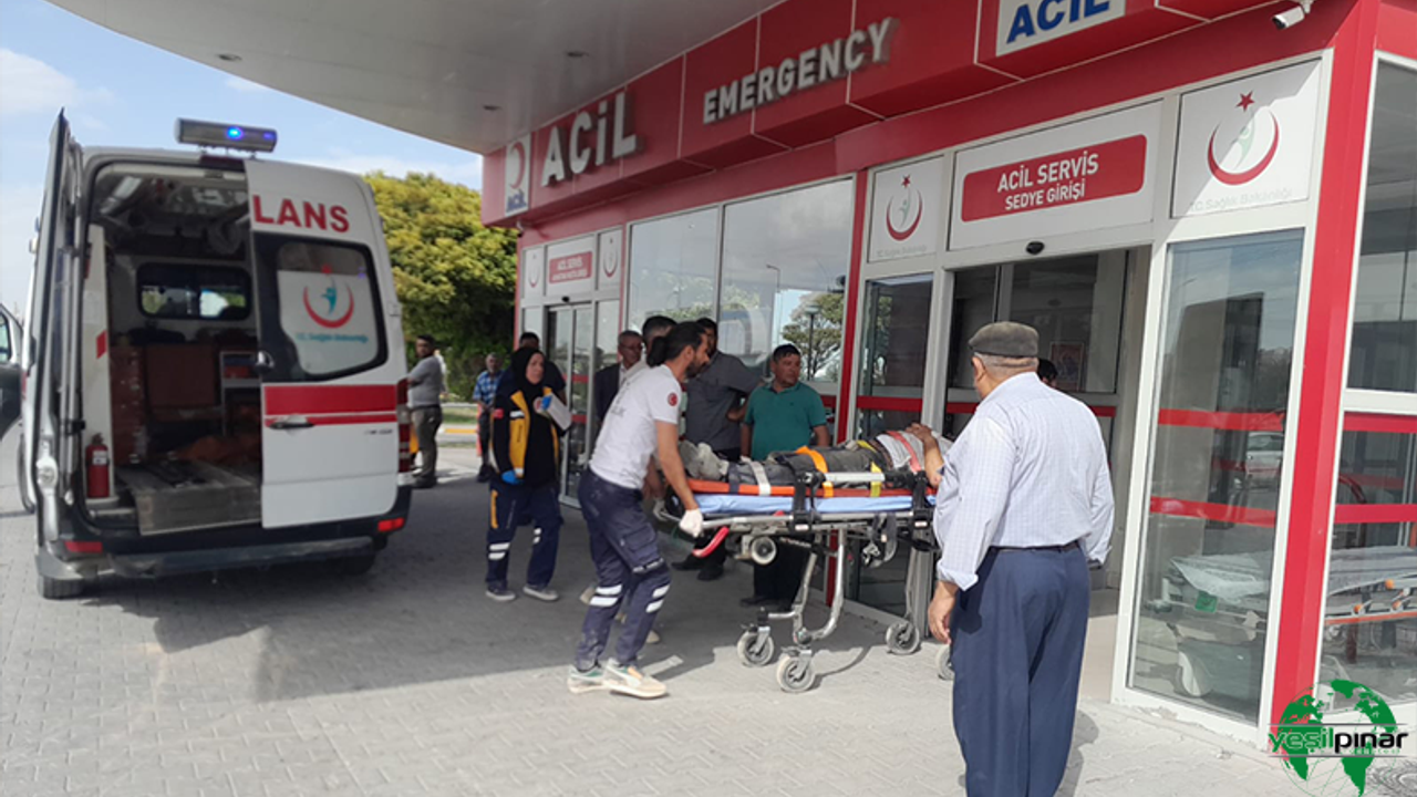 Karapınar'da İnşaattan Düşen İşçi Yaralandı