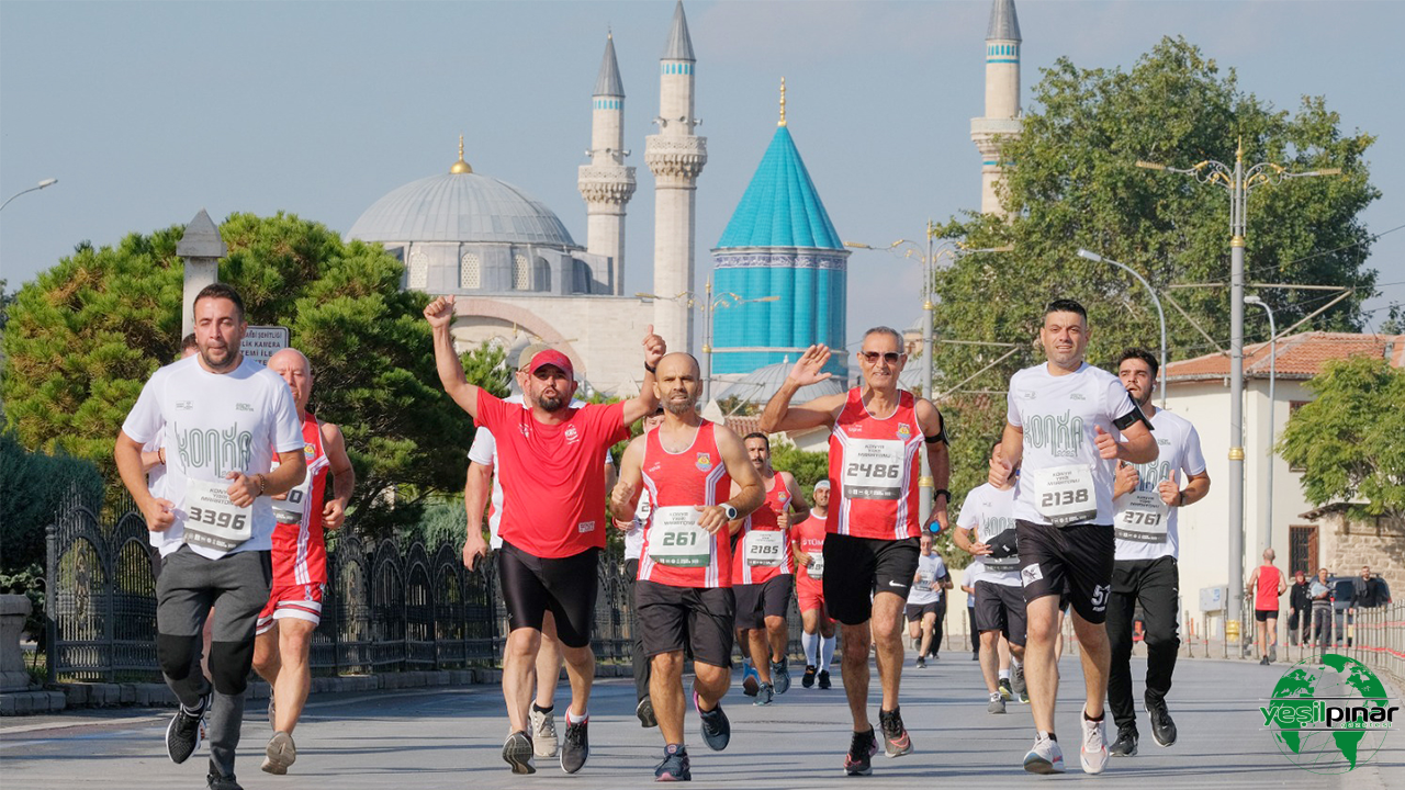 Binlerce Sporcu 2. Uluslararası Konya  Yarı Maratonu'nda "İyilik" İçin Koştu