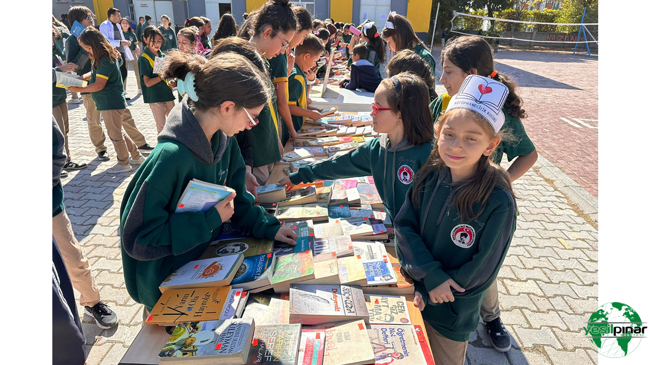Gazi Mustafa Kemal Ortaokulu Kitap Bağış Kampanyası Düzenledi