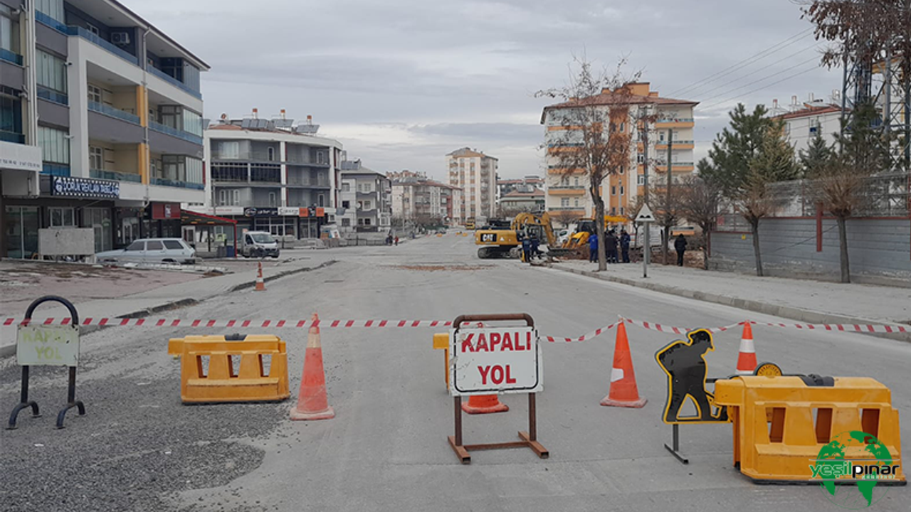 Muhsin Yazıcıoğlu Caddesi Üzerinde Kavşak Çalışması Başlatıldı