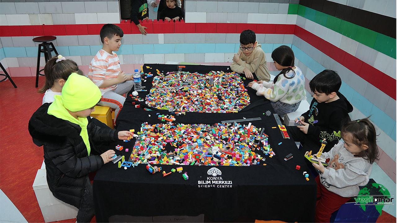Konyalı Çocuklar Yarıyıl Tatilini Lego Bilim Haftası Etkinliklerinde Geçiriyor
