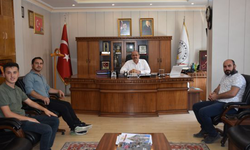 Dekan Yardımcısı Doç. Dr. Yılmaz Seçim Başkan Yaka'yı Ziyaret Etti