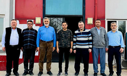 Karapınar İlçe Müftüsü Yunus Aydın'a Teşekkür Ziyareti