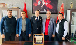 Karapınar Süt Üreticileri Birliği yöneticileri İlçe Emniyet Müdürlüğünü Ziyaret Etti