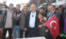 Zafer Partisi Genel Başkanı Ümit Özdağ Seçim  Çalışmalarında Bulunmak İçin Karapınar’a Geldi