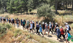 Başkan Altay Doğanhisar'da  Doğa Yürüyüşüne Katıldı