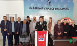 Karapınar CHP İlçe Başkanlığı’ndan Basın Açıklaması