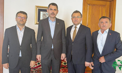 Belediye Başkanı İbrahim Önal, Murat Kurum’u Ziyaret Etti