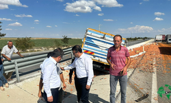 Konya’da TIR Kamyonla Çarpıştı, Yardıma İlk Başkanlar Koştu