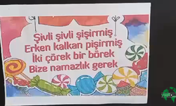 Hotamış Mahallesi Kur'an Kursu Öğrencileri Şivlilik Geleneğini Yaşattı