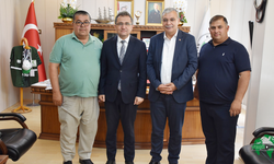 Emirgazi Belediye Başkanı Mertcan'dan Başkan Önal'a Ziyaret