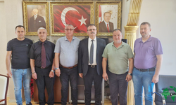Ereğli Şeker Fabrikası Müdüründen Karapınar Taşıyıcılar Kooperatifine Veda Ziyareti