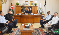 Karapınar Devlet Hastanesi Yönetiminden Başkan Önal’a Nezaket Ziyareti