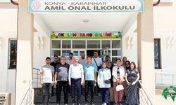 İlçe Millî Eğitim Müdürü Hulusi SONKAYA, Sene Sonu Zümre Toplantılarını Ziyaret Etti