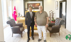 Mehmet Tartan’dan, Kaymakam Oğuz Cem Murat’a Ziyaret