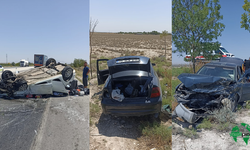 Karapınar Çevre Yolunda Çift Taraflı Yaralamalı Trafik Kazası