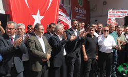 Yunus Çelik Seçim Bürosu Açılışı ve Aday Tanıtım Töreni'nde Büyük Coşku