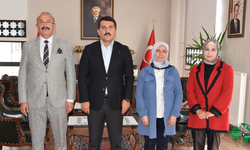 Konya Aile ve Sosyal Hizmetler İl Müdürü Abdullah Neşeli’den Kaymakam Şenol Öztürk’e Ziyaret