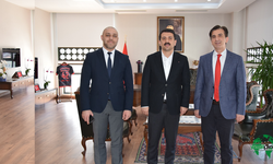 KOP Bölge Kalkınma İdaresi Başkanı Dr. Murat Karakoyunlu Kaymakam Şenol Öztürk’ü Ziyaret Etti