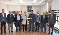 Eğitim-Bir-Sen Karapınar Şube Yönetiminden Kaymakam Şenol Öztürk’e Ziyaret