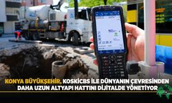 Konya Büyükşehir, Koskicbs İle Dünyanın Çevresinden Daha Uzun Altyapı Hattını Dijitalde Yönetiyor