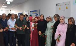 Salur Kemal Cantürk İlk/Ortaokulu’nda Halk Eğitimi Merkezi Yıl Sonu Sergisi Açıldı