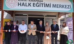 Hayat Boyu Öğrenme Haftası  Kapsamında Yıl Sonu Sergisi Açıldı
