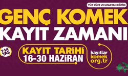 Genç Komek Yaz Okulu'nda Kayıtlar Başlıyor