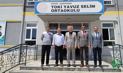 İlçe Millî Eğitim Müdürü Hulusi Sonkaya’dan TOKİ Yavuz Selim Ortaokulu’na Ziyaret