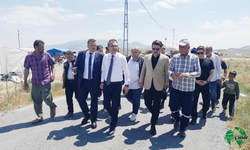 Mevsimlik Tarım İşçilerinin Konaklama Alanına Ziyaret