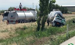 Ereğli’de Tanker Şarampole Devrildi: 1 Yaralı
