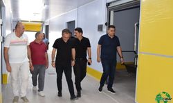 Kaymakam Öztürk ve Başkan Önal, OSB’deki yatırımları inceledi