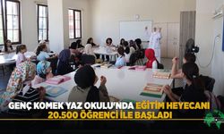 Genç Komek Yaz Okulu'nda Eğitim Heyecanı 20.500 Öğrenci İle Başladı