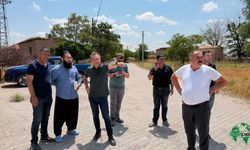Karapınar Belediyesi Karakışla Mahallesi'nde Çalışmalarını Aralıksız Sürdürüyor