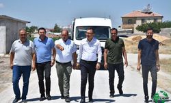 Karapınar Belediyesi'nden Hotamış Mahallesi'ne 10 Kilometrelik Asfalt Çalışması