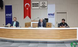 Konya'nın İl Afet Risk Azaltma Planı Değerlendirildi