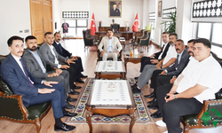 MHP Karapınar İlçe Teşkilatından Kaymakam Öztürk’e Ziyaret