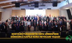 Konya Büyükşehir’in Vefa Umresi’nde Dördüncü Kafile Kura Heyecanı Yaşadı