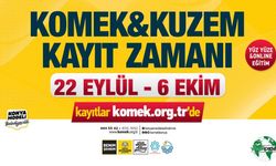 KOMEK VE ASEM’DE YENİ DÖNEM KAYITLARI BAŞLIYOR