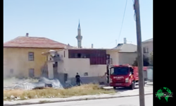 Karapınar’da iki ayrı ot yangını paniğe neden oldu